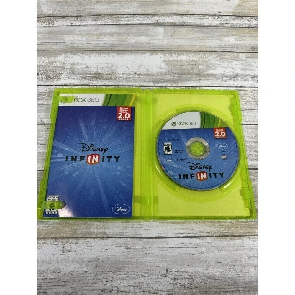 Disney Infinity 2.0 Xbox 360 Marvel Super Heroes Video Game &‎ Booklet No Portal